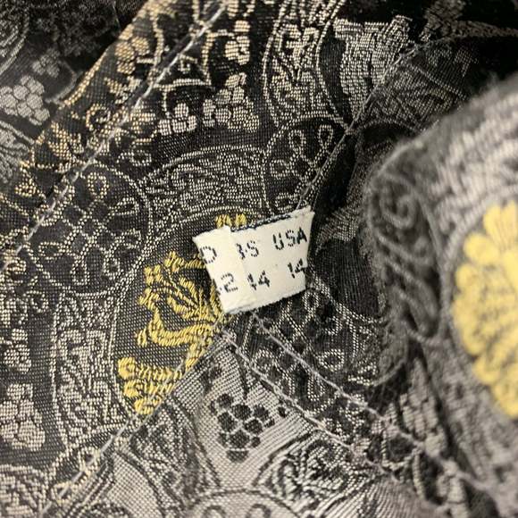 BYBLOS Grey Black Print Spread Collar Shirt - Picture 4 of 5